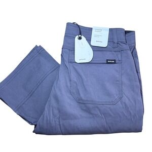 prAna Stretch Zion Standard Pant Mens 33x32 Shadow Grey Hiking Cargo Gorpcore